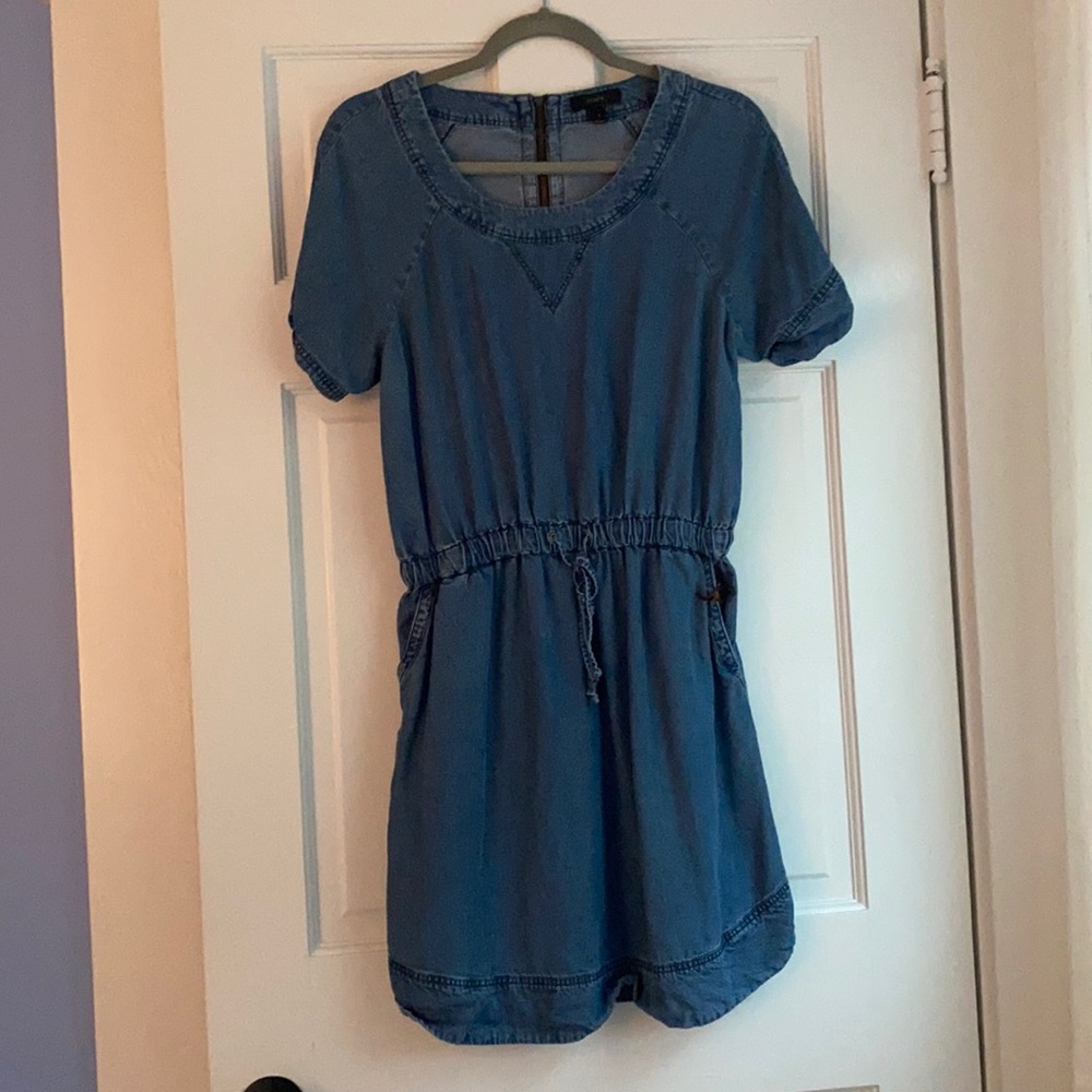 J. Crew Jean Dress Small